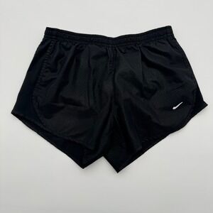 Nike Girls Black Dri-FIT Running Shorts Size Medium